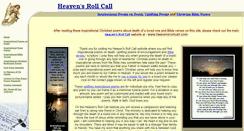 Desktop Screenshot of heavensrollcall.org